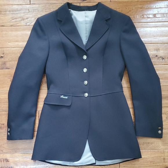 Pikeur Diana Navy Blue Dressage Equestrian Riding Jacket - Picture 1 of 7